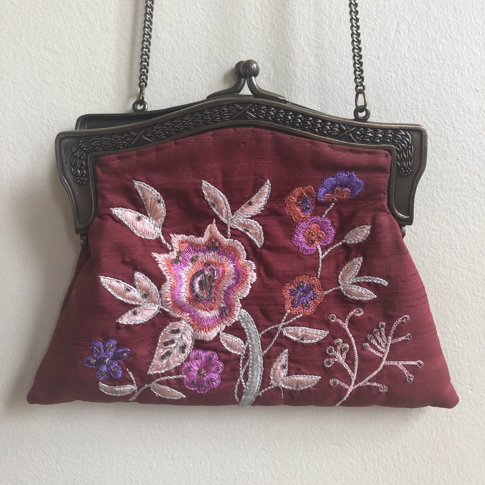 embroidered crossbody bag